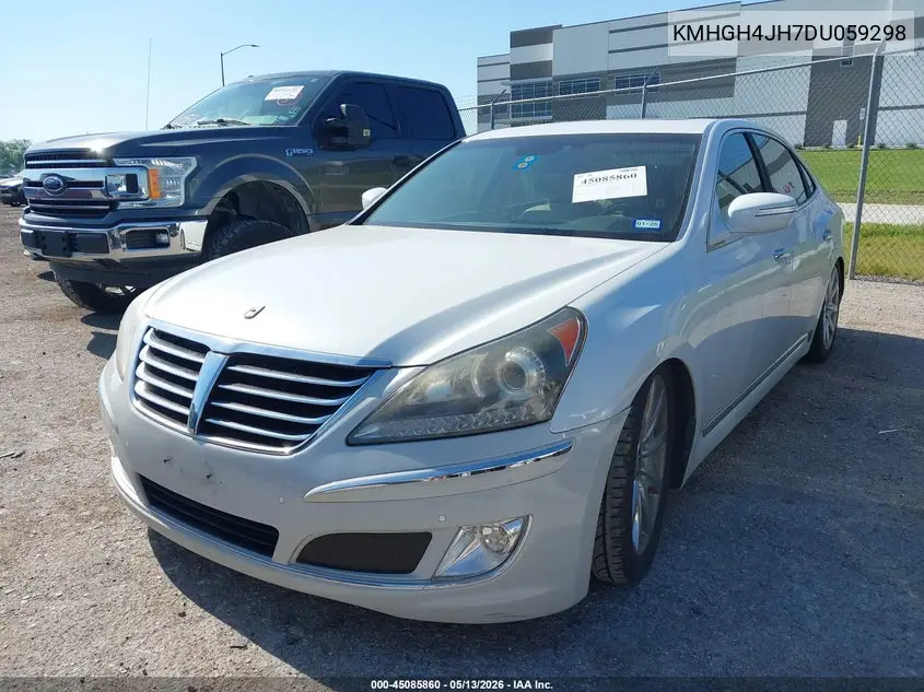 2013 Hyundai Equus Signature VIN: KMHGH4JH7DU059298 Lot: 45085860