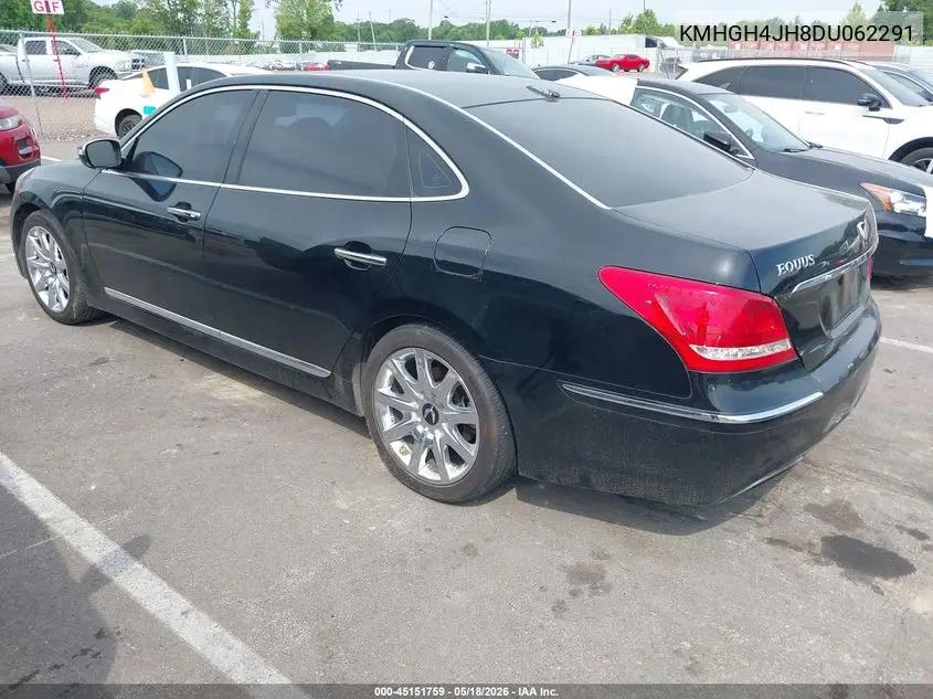 2013 Hyundai Equus Signature VIN: KMHGH4JH8DU062291 Lot: 45151759