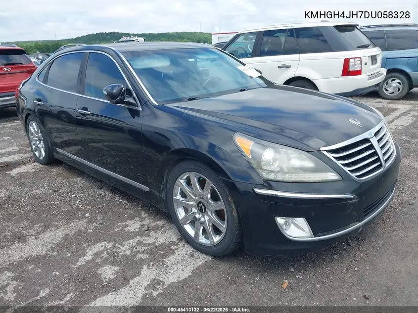 2013 Hyundai Equus Signature VIN: KMHGH4JH7DU058328 Lot: 45413132