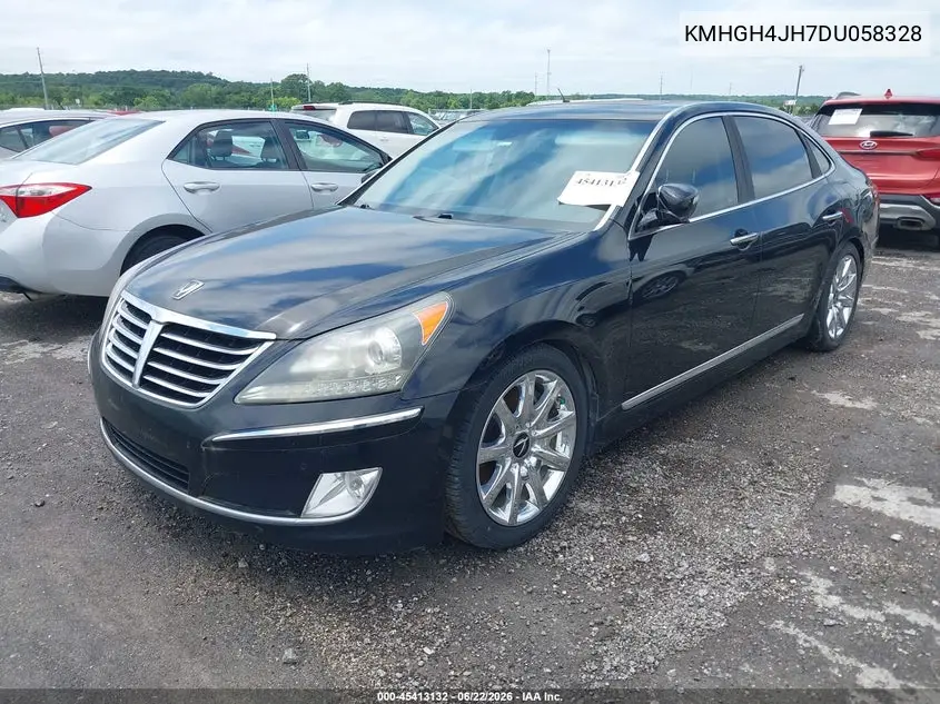 2013 Hyundai Equus Signature VIN: KMHGH4JH7DU058328 Lot: 45413132