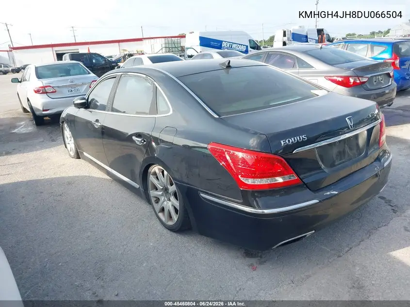 2013 Hyundai Equus Signature VIN: KMHGH4JH8DU066504 Lot: 45460804