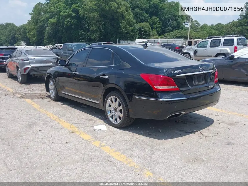 2013 Hyundai Equus Signature VIN: KMHGH4JH9DU071856 Lot: 45532264