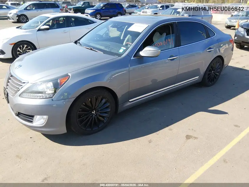2014 Hyundai Equus Signature VIN: KMHGH4JH5EU086842 Lot: 45000191