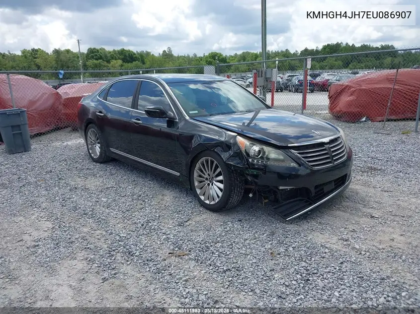 2014 Hyundai Equus Signature VIN: KMHGH4JH7EU086907 Lot: 45111983