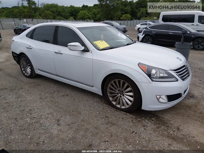 2014 Hyundai Equus Signature VIN: KMHGH4JH6EU090544 Lot: 45161506