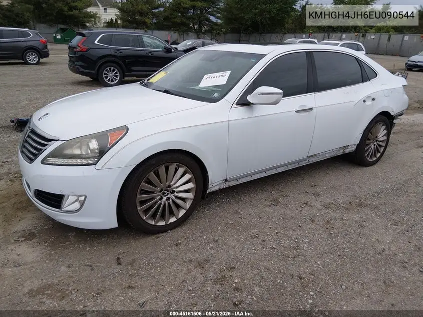 2014 Hyundai Equus Signature VIN: KMHGH4JH6EU090544 Lot: 45161506