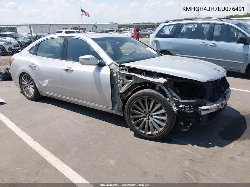 2014 Hyundai Equus Signature VIN: KMHGH4JH7EU076491 Lot: 45447282