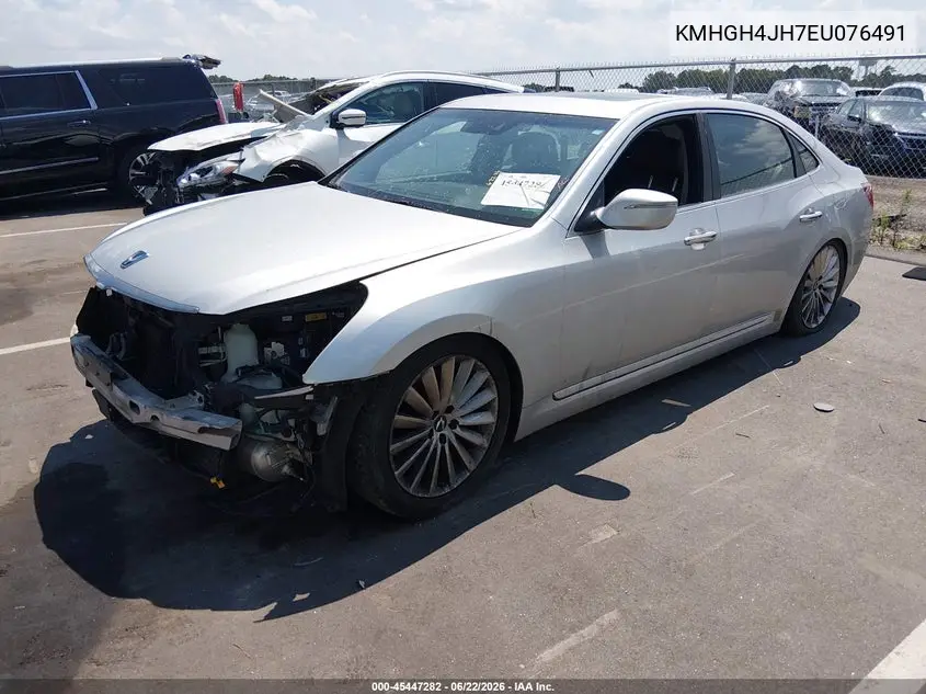 2014 Hyundai Equus Signature VIN: KMHGH4JH7EU076491 Lot: 45447282