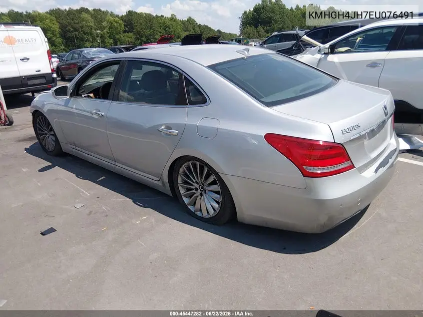 2014 Hyundai Equus Signature VIN: KMHGH4JH7EU076491 Lot: 45447282
