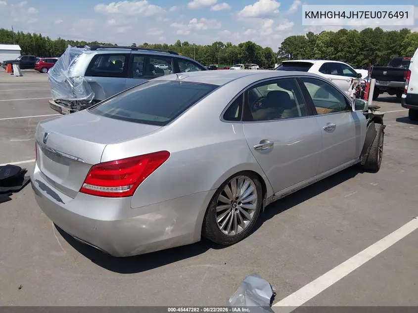 2014 Hyundai Equus Signature VIN: KMHGH4JH7EU076491 Lot: 45447282
