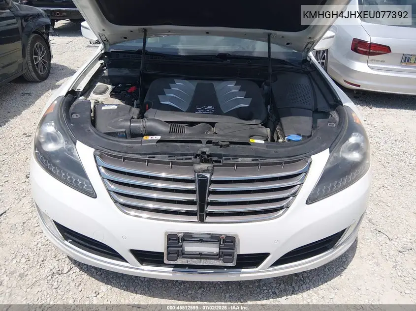 2014 Hyundai Equus Signature VIN: KMHGH4JHXEU077392 Lot: 45512599
