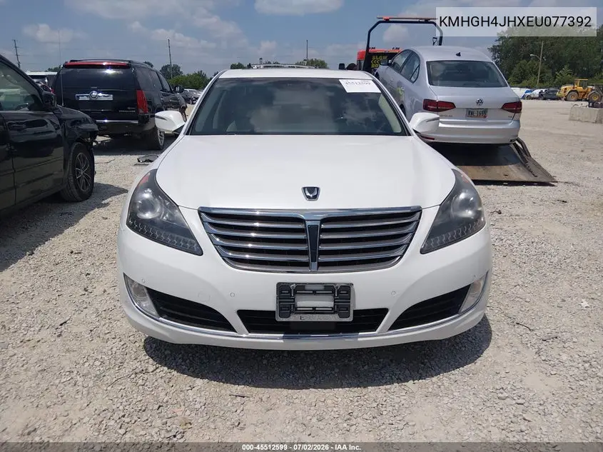 2014 Hyundai Equus Signature VIN: KMHGH4JHXEU077392 Lot: 45512599