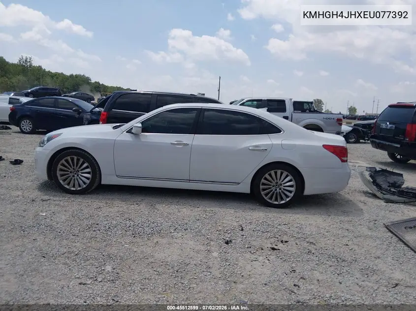 2014 Hyundai Equus Signature VIN: KMHGH4JHXEU077392 Lot: 45512599