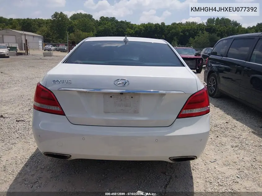 2014 Hyundai Equus Signature VIN: KMHGH4JHXEU077392 Lot: 45512599