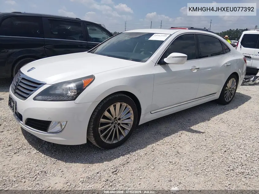 2014 Hyundai Equus Signature VIN: KMHGH4JHXEU077392 Lot: 45512599