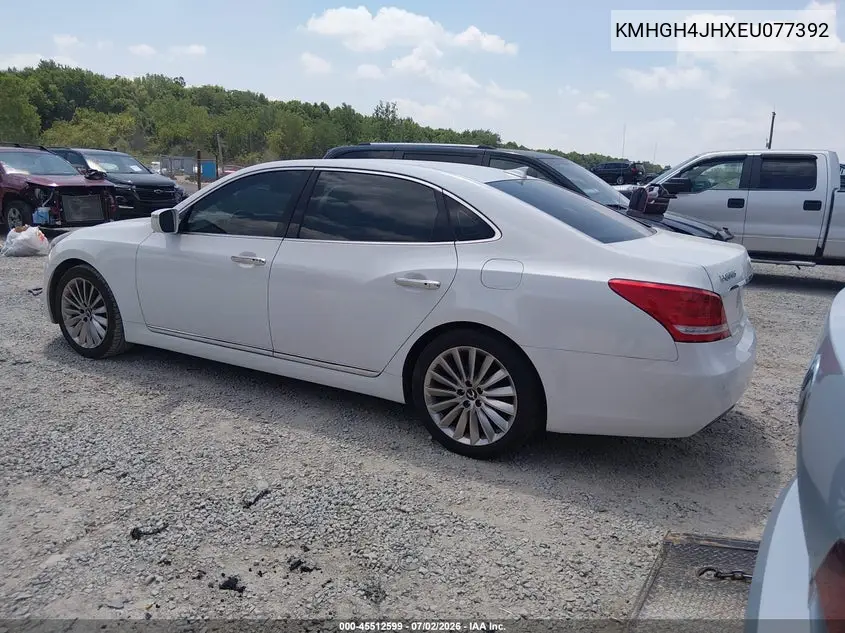 2014 Hyundai Equus Signature VIN: KMHGH4JHXEU077392 Lot: 45512599