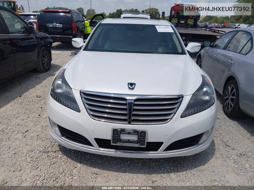 2014 Hyundai Equus Signature VIN: KMHGH4JHXEU077392 Lot: 45512599