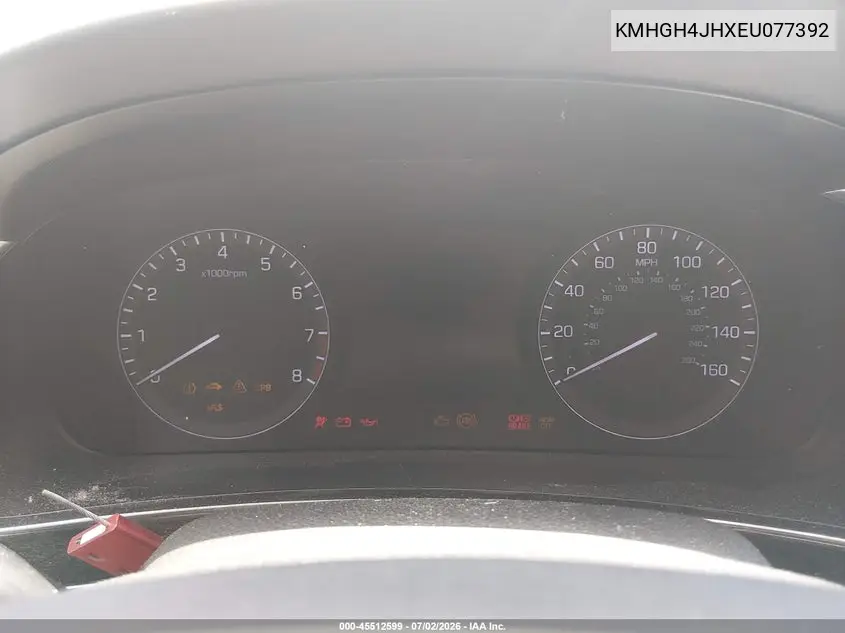 2014 Hyundai Equus Signature VIN: KMHGH4JHXEU077392 Lot: 45512599