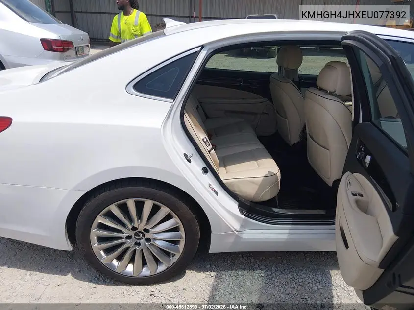 2014 Hyundai Equus Signature VIN: KMHGH4JHXEU077392 Lot: 45512599