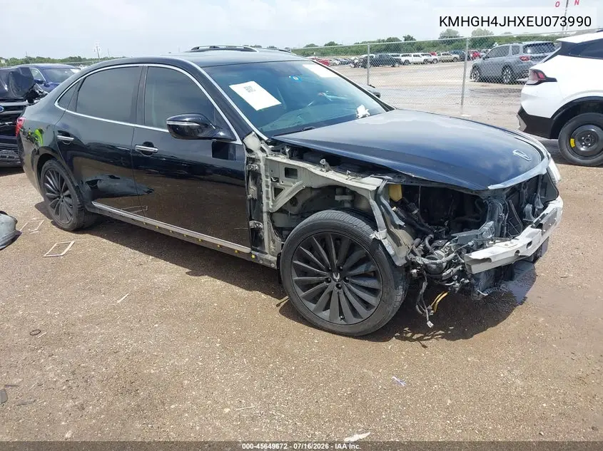 2014 Hyundai Equus Signature VIN: KMHGH4JHXEU073990 Lot: 45649672
