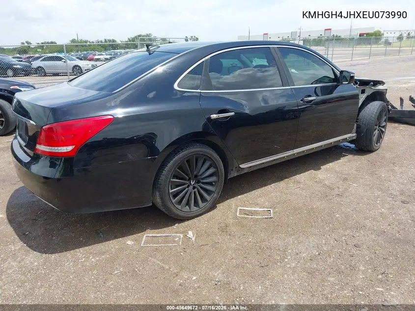 2014 Hyundai Equus Signature VIN: KMHGH4JHXEU073990 Lot: 45649672