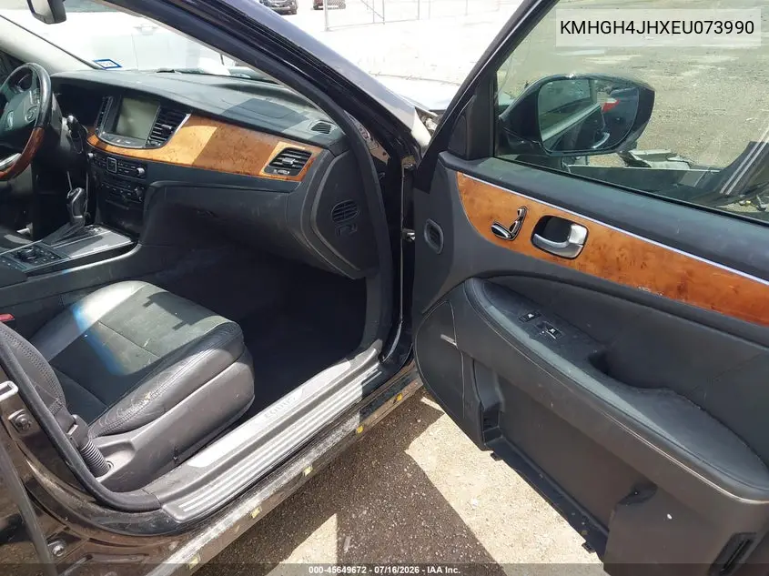 2014 Hyundai Equus Signature VIN: KMHGH4JHXEU073990 Lot: 45649672