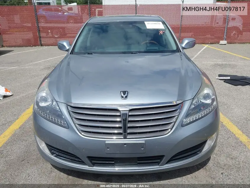 2015 Hyundai Equus Ultimate VIN: KMHGH4JH4FU097817 Lot: 45210020