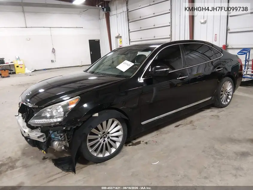 2015 Hyundai Equus Signature VIN: KMHGH4JH7FU099738 Lot: 45371421