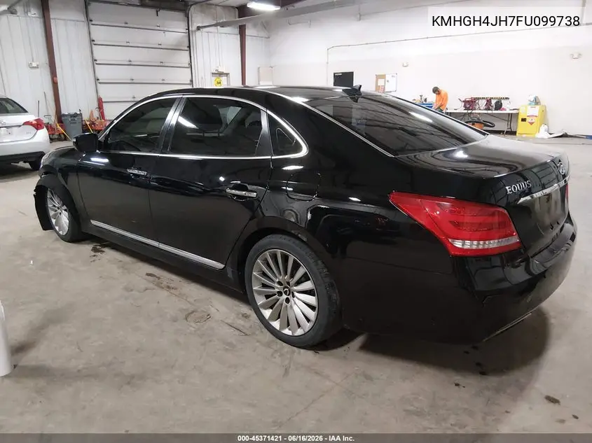2015 Hyundai Equus Signature VIN: KMHGH4JH7FU099738 Lot: 45371421
