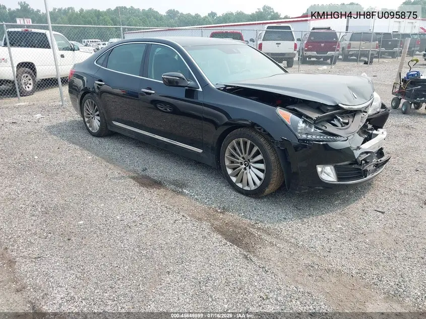 2015 Hyundai Equus Ultimate VIN: KMHGH4JH8FU095875 Lot: 45649899