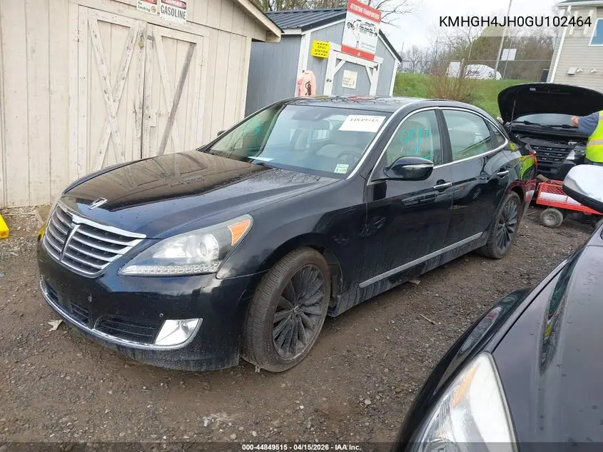 2016 Hyundai Equus Signature VIN: KMHGH4JH0GU102464 Lot: 44849515