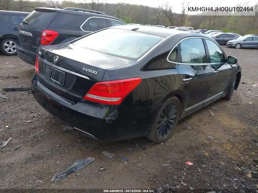 2016 Hyundai Equus Signature VIN: KMHGH4JH0GU102464 Lot: 44849515