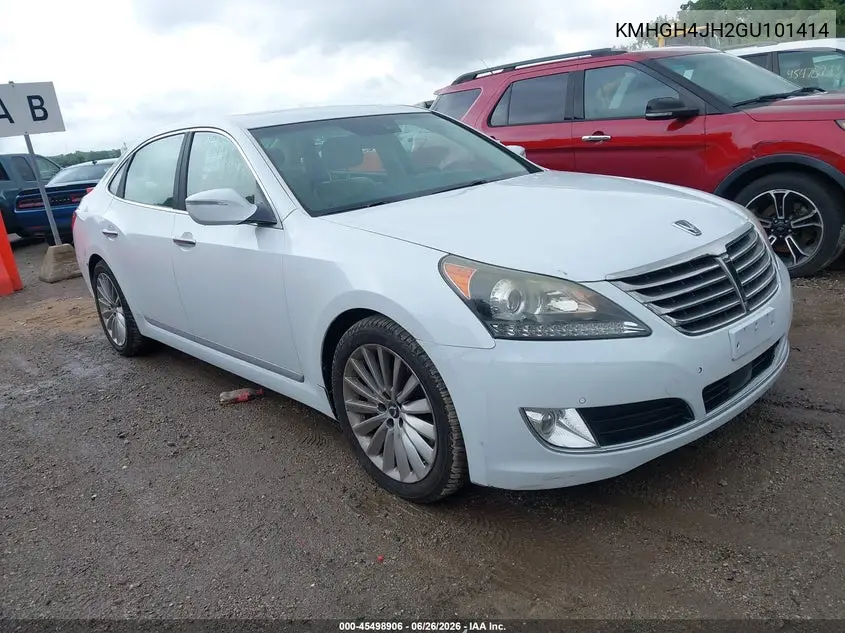 2016 Hyundai Equus Signature VIN: KMHGH4JH2GU101414 Lot: 45498906