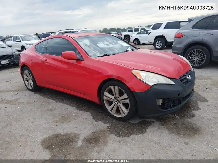 2010 Hyundai Genesis 2.0T Premium VIN: KMHHT6KD9AU003725 Lot: 45220536
