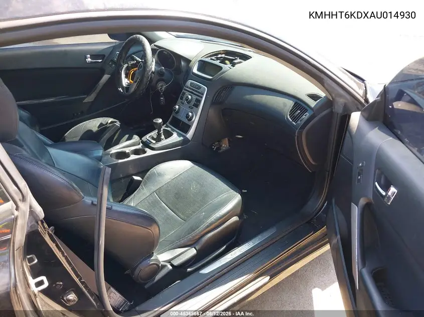 2010 Hyundai Genesis 2.0T VIN: KMHHT6KDXAU014930 Lot: 45368667