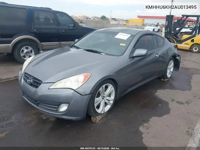 2010 Hyundai Genesis 3.8 VIN: KMHHU6KH2AU013495 Lot: 45376133