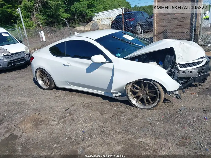 2010 Hyundai Genesis 3.8 VIN: KMHHU6KH7AU005327 Lot: 45422438