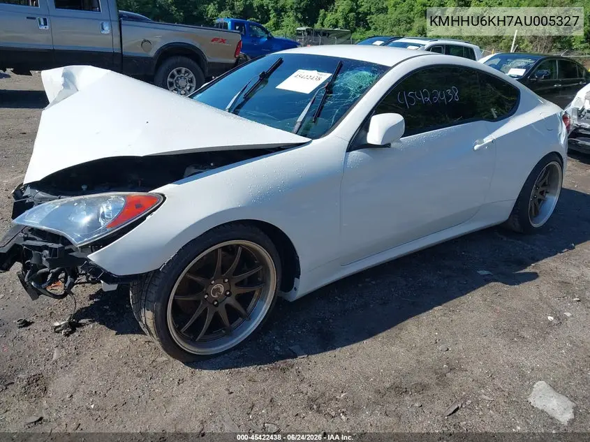 2010 Hyundai Genesis 3.8 VIN: KMHHU6KH7AU005327 Lot: 45422438