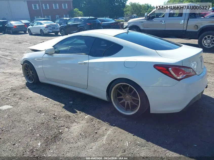 2010 Hyundai Genesis 3.8 VIN: KMHHU6KH7AU005327 Lot: 45422438
