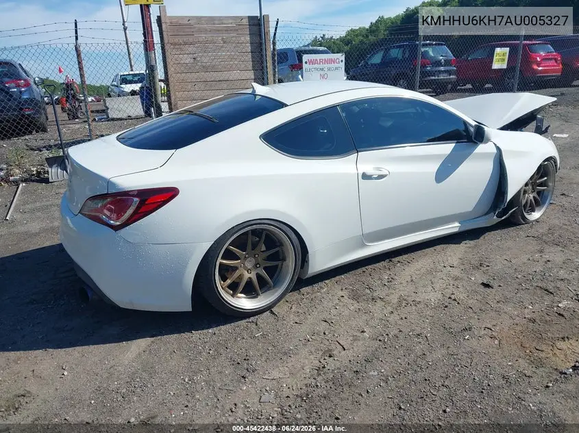 2010 Hyundai Genesis 3.8 VIN: KMHHU6KH7AU005327 Lot: 45422438