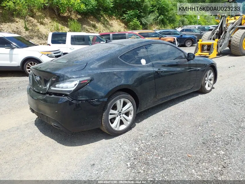 2010 Hyundai Genesis 2.0T VIN: KMHHT6KD0AU023233 Lot: 45471230