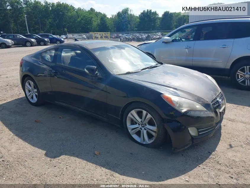 2010 Hyundai Genesis 3.8 Grand Touring VIN: KMHHU6KH8AU021410 Lot: 45493897