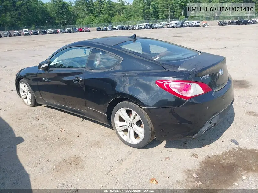2010 Hyundai Genesis 3.8 Grand Touring VIN: KMHHU6KH8AU021410 Lot: 45493897