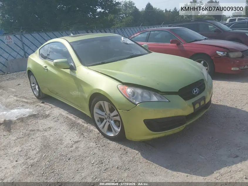 2010 Hyundai Genesis 2.0T/2.0T Premium/2.0T R-Spec/2.0T Track VIN: KMHHT6KD7AU009300 Lot: 45609649