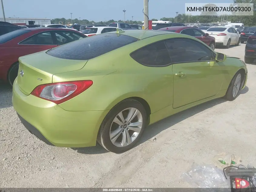 2010 Hyundai Genesis 2.0T/2.0T Premium/2.0T R-Spec/2.0T Track VIN: KMHHT6KD7AU009300 Lot: 45609649
