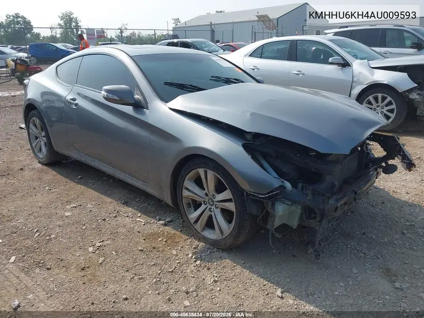 2010 Hyundai Genesis 3.8 Grand Touring VIN: KMHHU6KH4AU009593 Lot: 45638434