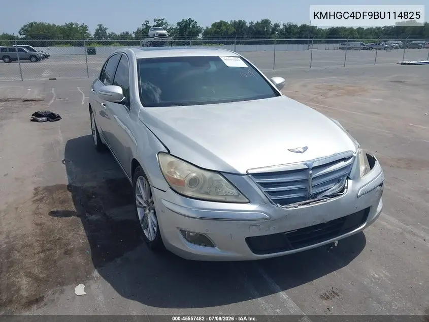 2011 Hyundai Genesis 4.6 VIN: KMHGC4DF9BU114825 Lot: 45557482