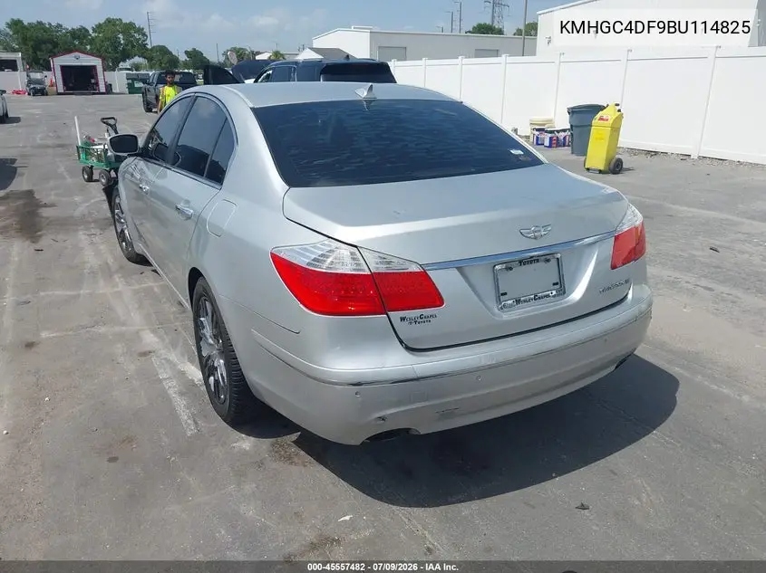 2011 Hyundai Genesis 4.6 VIN: KMHGC4DF9BU114825 Lot: 45557482