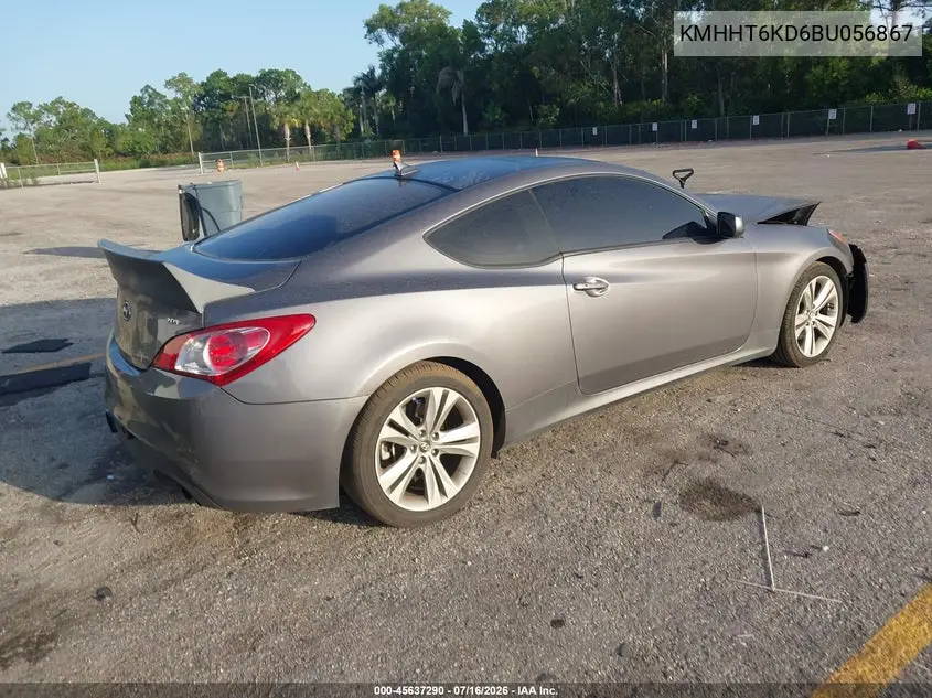 2011 Hyundai Genesis 2.0T Premium VIN: KMHHT6KD6BU056867 Lot: 45637290
