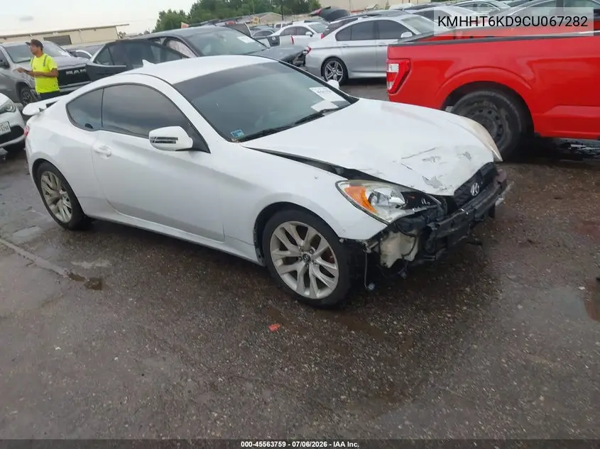 2012 Hyundai Genesis 2.0T VIN: KMHHT6KD9CU067282 Lot: 45563759